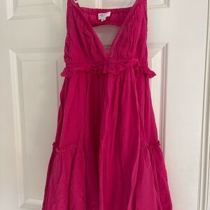 Le Lis backless mini dress